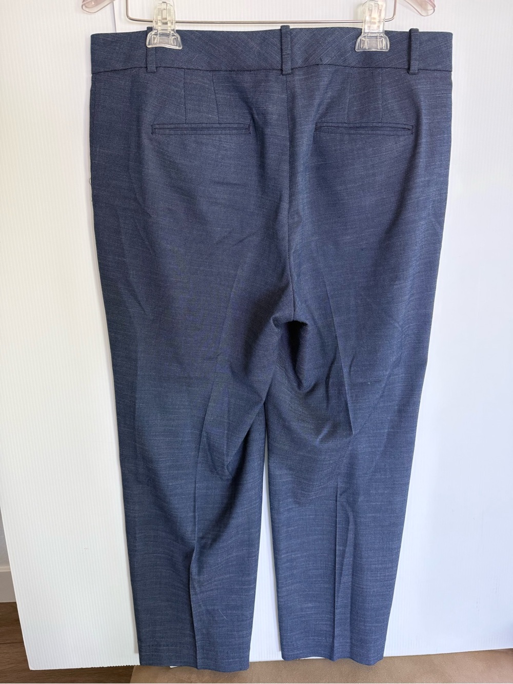 ANN TAYLOR Petite Kate Fit Textured Pants - Picture 6 of 9